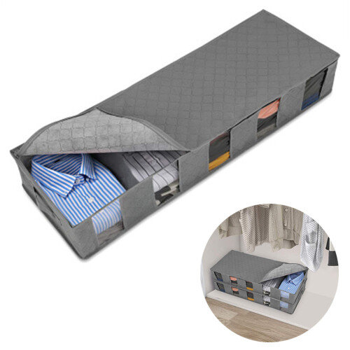 Space-Saving Marvels, Clear Window & Foldable Bags, For Any Bedroom Closet 1