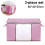 Bedding Storage Containers, Stackable Design Optimizes Space, Odorless Material Promotes Healthy Storage, Reinforced Seams Guarantee Durability 1