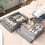 Easy Access Space Saving Drawer Organizer Clothes, Detachable Design For Space-Saving Foldable Closet Organizer 7