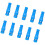 10Pcs Quick Piercing Connector Low Voltages Wire Connector-Blue 1