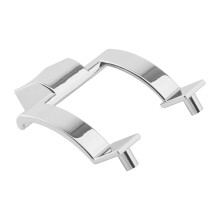 Chromhandtuchstange, Duschtürgriffe, Badewannenbeschlag, robuste Konstruktion, sicheres Design, kompatibel mit Schiebetüren.