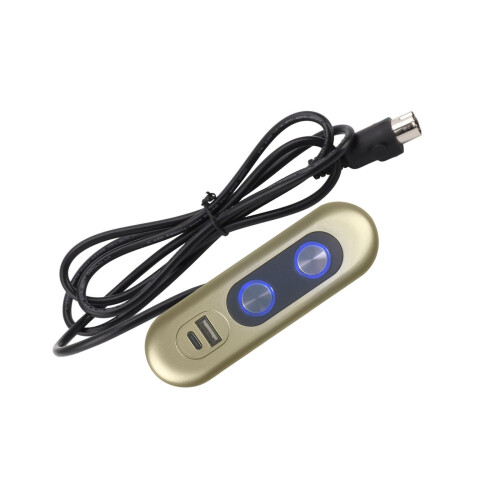 2 Button Hand Control Switches Chair Lift Controller-gold