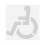 Handicap Parking stencil marker symbool sjabloon herbruikbare 1