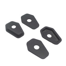 4Pcs Blinkeranzeiger, Abstandshalter, robuste professionelle Blinkeradapter, Abstandshalter, schwarzer Abstandshalter für -r600 Zubehör.