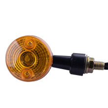 Motorrad, Roller, Dirtbike, ATV, UTV Amber, Kleines abgerundetes Halogenblinker, Blinker, Blinker 5W 12V.