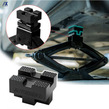 Adaptador universal de borracha para jack soldado por pinça para levantamento de macaco de tesoura protege o trem de aterragem e previne riscos Kit d