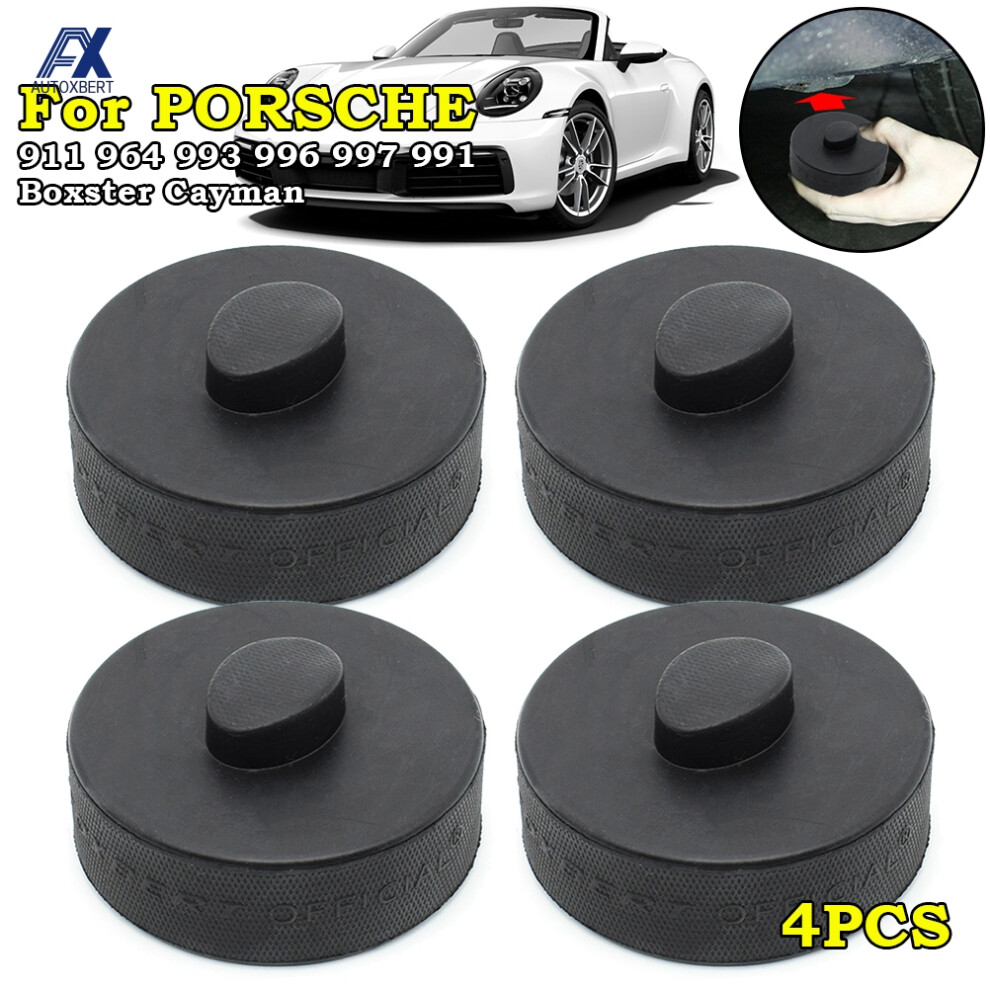 4X Jack Rubber Pad Anti-Slip Adapter Support Block Car Lift For Porsche 911 964 993 996 997 991 Cayman Boxster Jacking Points 6935161462135