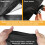Capa retrátil ajustável para piscina enterrada, resistente e à prova de intempéries, fácil de guardar e transportar. 3