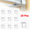 Clip Shelf Support Peg Cabinet Closet Compact Lightweight Study Accessories  Long Lasting Practical 4