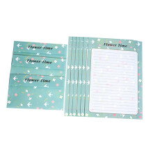 36 pieces of letter paper with envelopes, singlefold money envelopes, writing pen, Felicio greeting cards