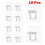 Clip Shelf Support Peg Cabinet Closet Compact Lightweight Study Accessories  Long Lasting Practical 6