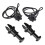 Boot Trunk Parcel Shelf String Clips 2pcs Secure Cargo Elastic Strap for Golf Mk6 and Tiguan 1
