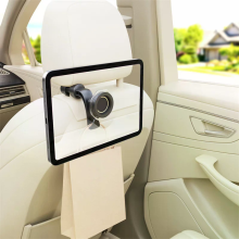 Magnetischer Auto-Kopfstützen-Handyhalter, magnetischer verstellbarer Handy-Halter, Rücksitz-Handyhalterung, schnelle Montage