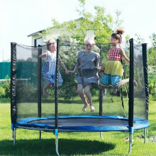 Tappetino per trampolino premium per uso universale interno ed esterno, spessa imbottitura in schiuma che garantisce sicurezza ottimale e superficie