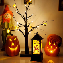 LED-Leuchte-Kürbis Halloween-Kürbislampe Kürbisdekoration Batteriebetriebene Außendekoration