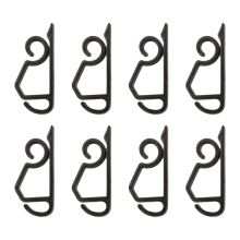 120er Pack Weihnachtslichtclips draußen – wetterfeste Weihnachtslichtaufhänger, Dachrinnenhaken für die Weihnachtsfeiertage