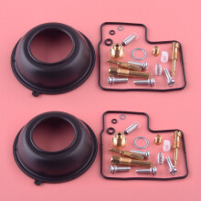 2-Sätze Vergaser-Reparatursatz Vergaser-Reparatur Reparatur Set Kolben-Membran-Ersatz für Honda Shadow 500 VT500C 1983 1984 1985