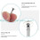 Disc Tip 12-Pcs High and Universal Crystal Round Replaceable Pen Disc Tips 5