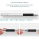 Disc Tip 12-Pcs High and Universal Crystal Round Replaceable Pen Disc Tips 7