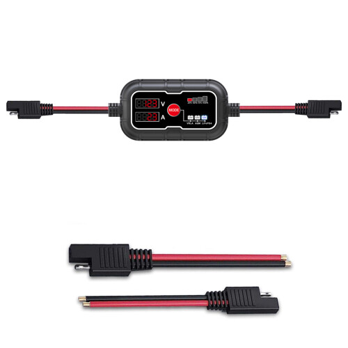 Ελεγκτής ηλιακής φόρτισης 10A 12V MPPT LCD Ψηφιακός ρυθμιστής Αδιάβροχος σύ 2