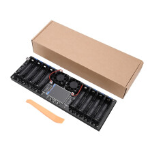 18650 Lithium Battery Capacity Tester with Color Screen, Automatic 10A Dual Channel Control