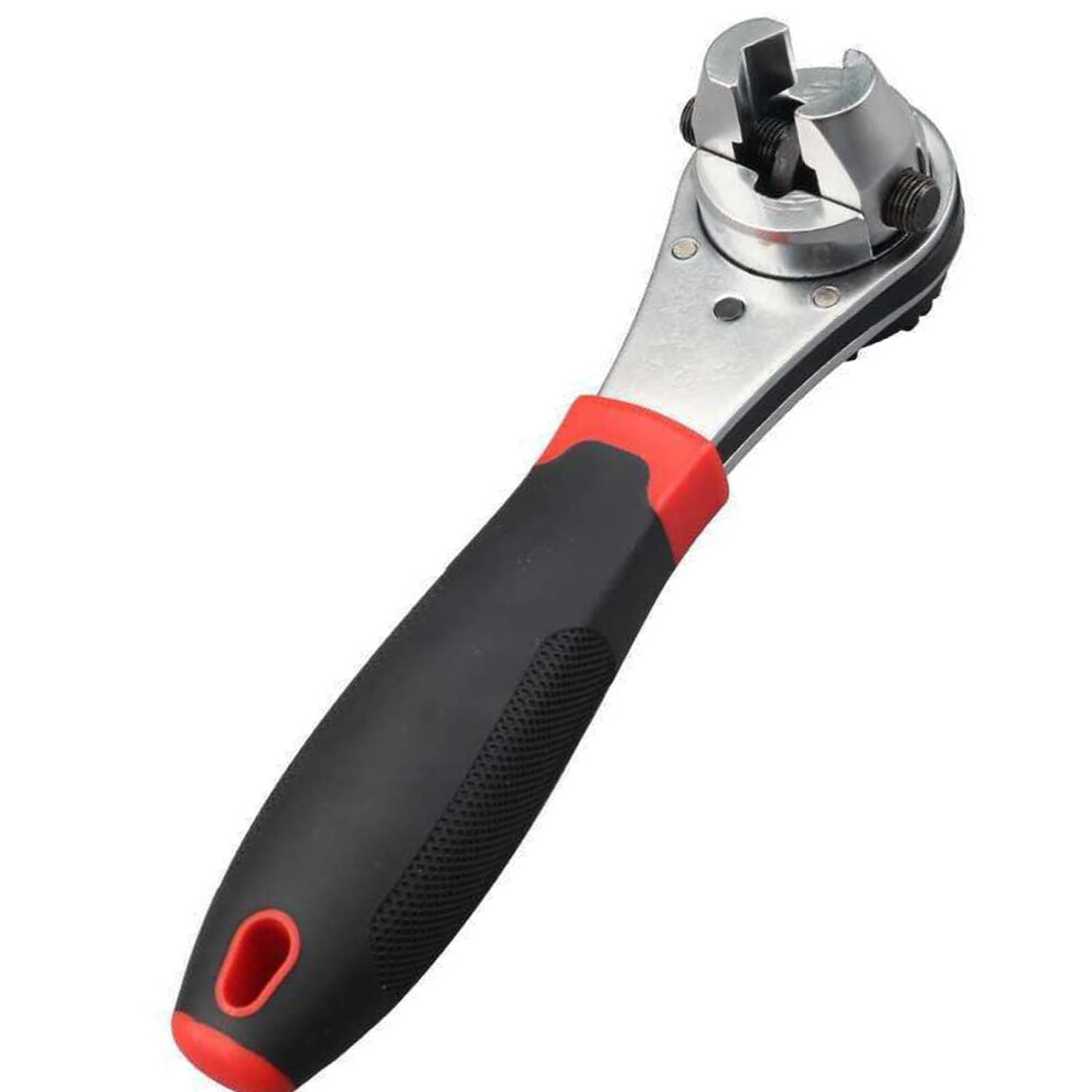 Adjustable Ratcheting Wrench 622Mm Screws Portable Automotive And Household Tool For Car And Home Repairs 9382693962515