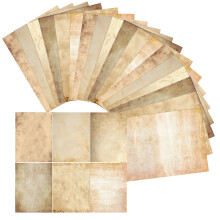 48 Sheets Vintage Letter Paper, 100gsm Thickened A4 Blank Parchment Paper