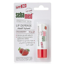 Sebamed Sensitive Skin Lip Defense Stick Strawberry With Spf 30 Hydrating, Sun Protection, Lips 4.8g