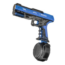 (Black and blue) ABS Small Size Watergun With Large Capacity For Endless Built-in
