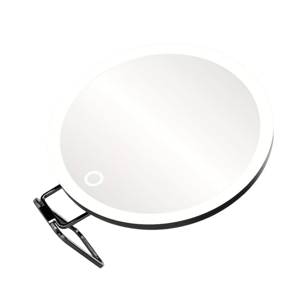 Black (-20X, 6 Inches) Folding Led Magnifying Mirror 30X For Makeup Precision Makeup