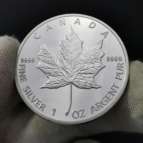 2 pieces Canada 2013 Maple Leaf commemorative coin silver plated 2