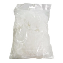 Sink Strainer Mesh Bag 100pcs AntiClogging Fine Mesh Kitchen Sink Filter Net for Easy Waste Disposal
