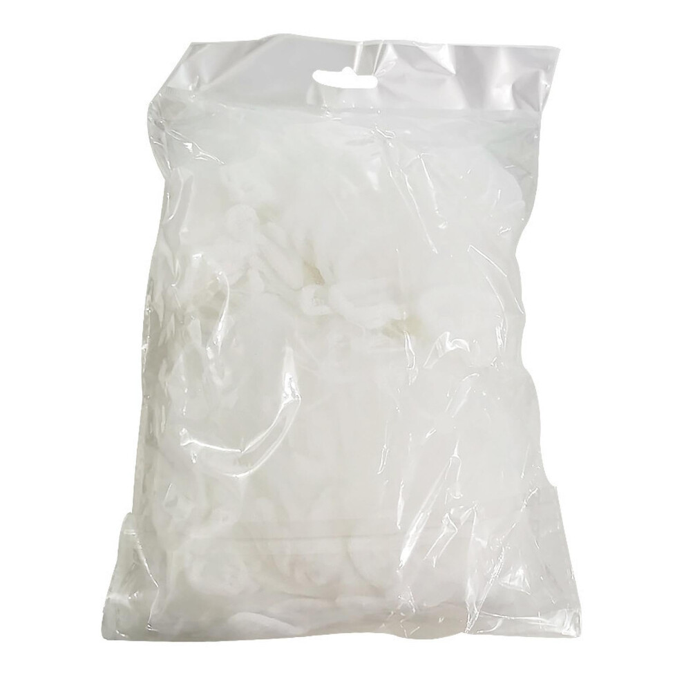 Sink Strainer Mesh Bag 100Pcs Anticlogging Fine Mesh Kitchen Sink Filter Net For Easy Waste Disposal 9382693587190