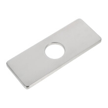 Kitchen Sink Hole Cover, Durable Stainless Steel Faucet Deck Plate with Smooth Fade‑Resistant Surface