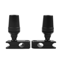 Motorcycle Frame Sliders for Kawasaki Ninja 250SL Crash Damage Reduction Impact Protection Black