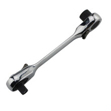 2 in 1 1/4 Inch Wrench Portable Bit Driver Screwdriver with 72 Long Spanner Compatibility and Durable Design