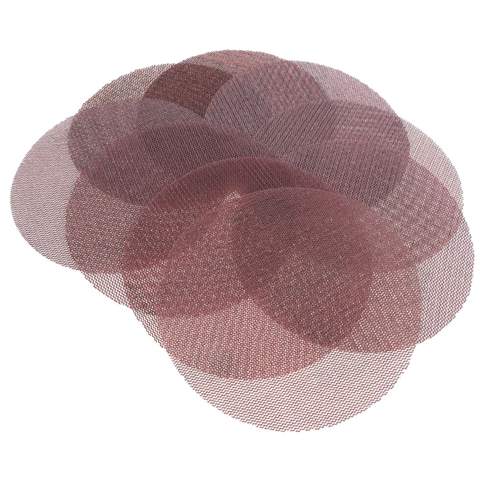 Net Sander Disc Antiblocking, 10Pcs, 6Inch/150Mm Mesh Sanding Discs, Hookandloop, Grit 60, For Wood Furniture 9189345195044