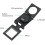 30x Optical Objective with 2 LED Lights, Zinc Alloy Folding Pocket Magnifier 3