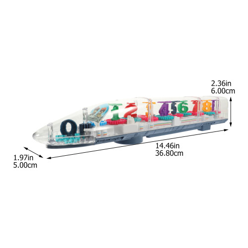 Jouet Train Électrique À ABS Coloré Pour Enfants 1