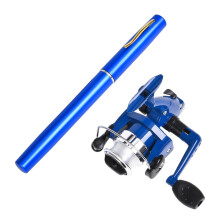 Pocket Fishing Rod Telescopic Fly Rod With Reel 39Inch Pole Portable NonSlip Grip For Saltwater And Freshwater Angling