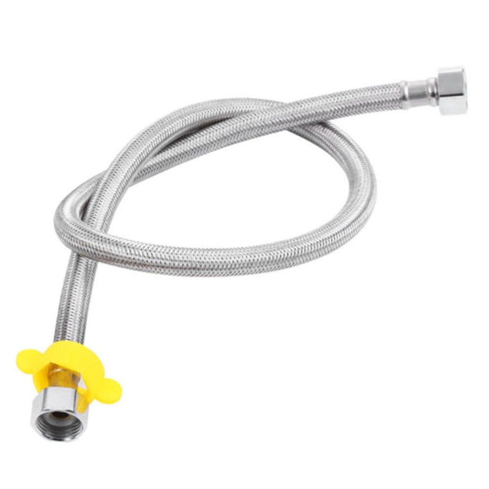 30/50Cm 1/2' Sanitary Explosionproof Flexible Braided Hose Faucet Water Pipe For Kitchen Bathroom 50Cm 1Pc 50 Cm 1 Piece 9382693588227