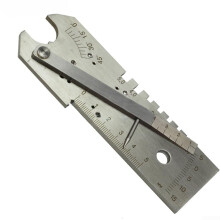 Weld Gauge Combined Angle Gauge and Thickness Measuring Ruler for Welding Inspection and Alignment Tool