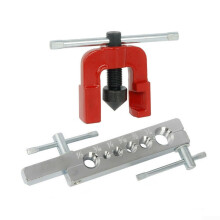 Professional flaring tool set for metric and inch pipes, 6 die sizes, wide applications (Inch)