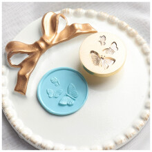 3D Embossed Wax Seal Stamp with Floral Relief for Cards, Envelopes, Wedding Invitations, Gift Wrapping, Scrapbooking, and Wax Letter Sealing (Size: 3)