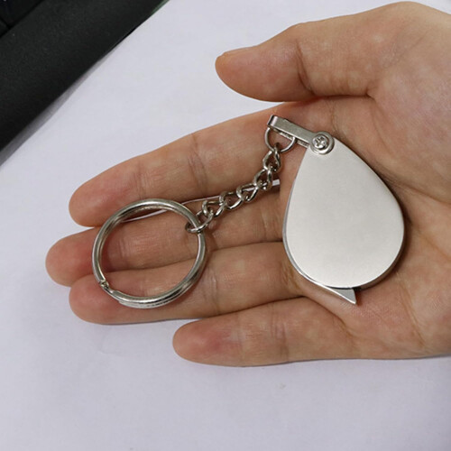 20x magnifying glass with keychain, folding magnifier for reading inspection 1