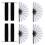 Handheld Fan Folding Hand Fan Plastic Hand Held Fan for-White 1