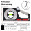 Emboadlie Portable Mechanical Inclinometer Rotary Scale Level Vial Orange Handheld Angle Finder for Construction 5