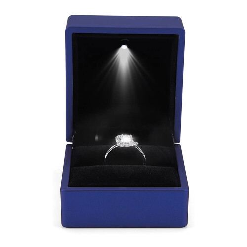 Luxury Engagement Ring Boxes With Led Light For Special Occasions 1
