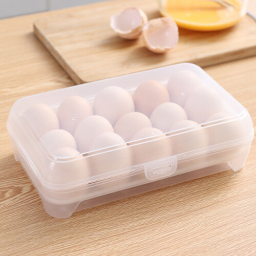 Durable Plastic, Portable Egg Carrier, Egg Organizer, Smart Storage, Special Lock Design For Kitchen And Home 2