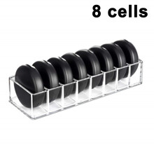 Compact Compartment Holder, Easy Access For Quick Retrieval Of Beauty Supplies And Clear Plastic For Visibility